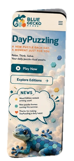 DayPuzzling running on a phone
